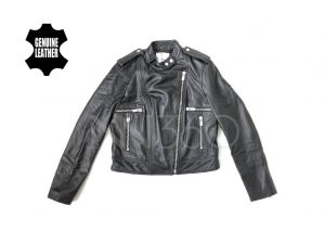 Mango leather jacket style 1