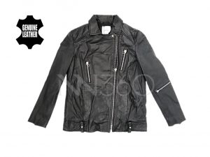 Mango leather jacket style 2