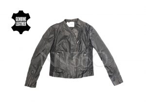 Mango leather jacket style 4