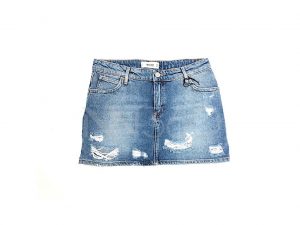 Mango jean mini skirt style 2